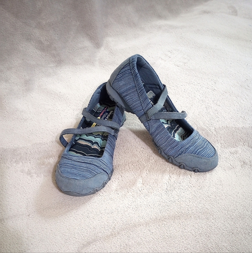 Skechers Relaxed Fit Air Cooled Memory Foam Mary Jane Shoes 6.5